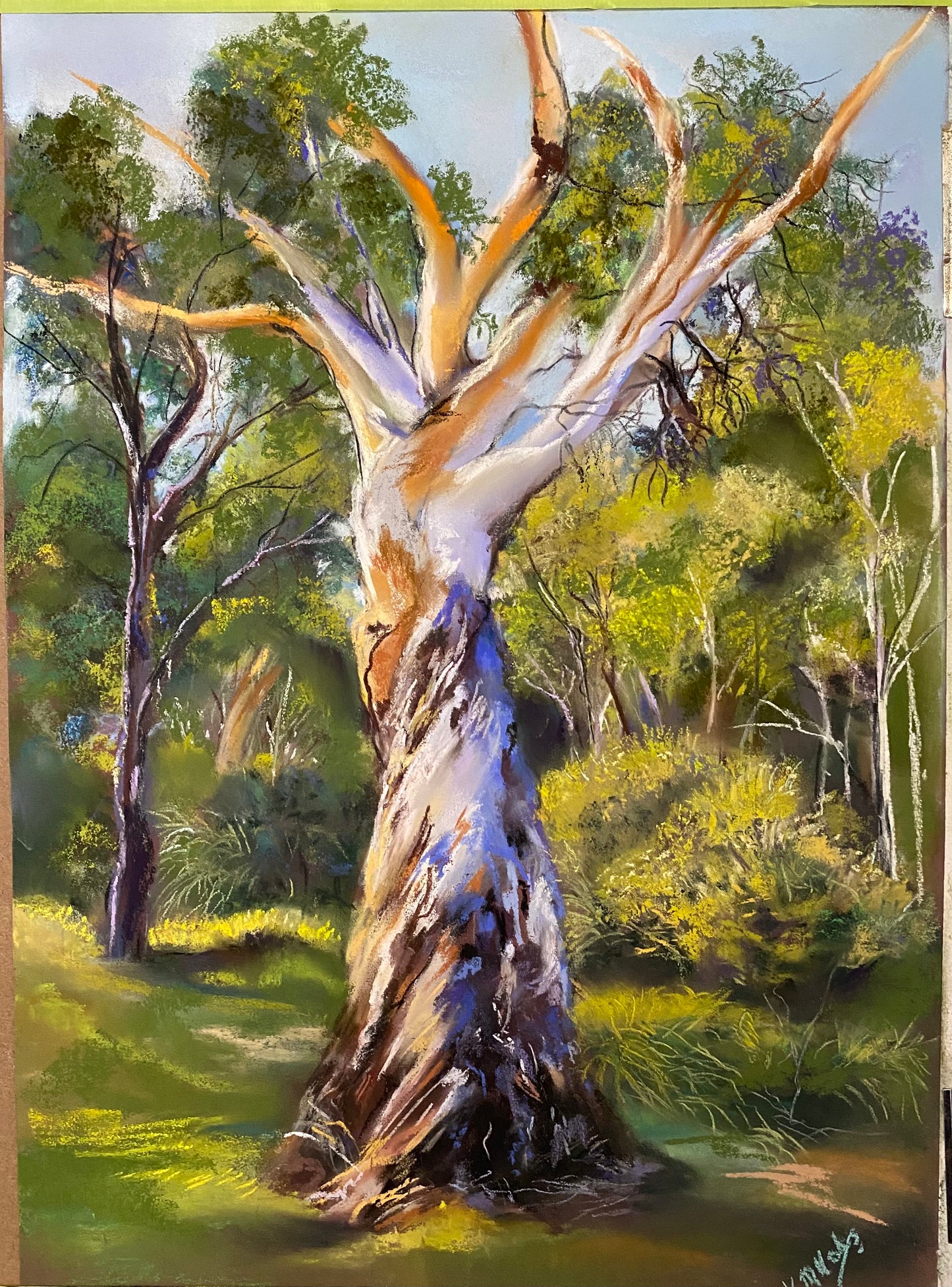 Lustre Original Pastel Artwork