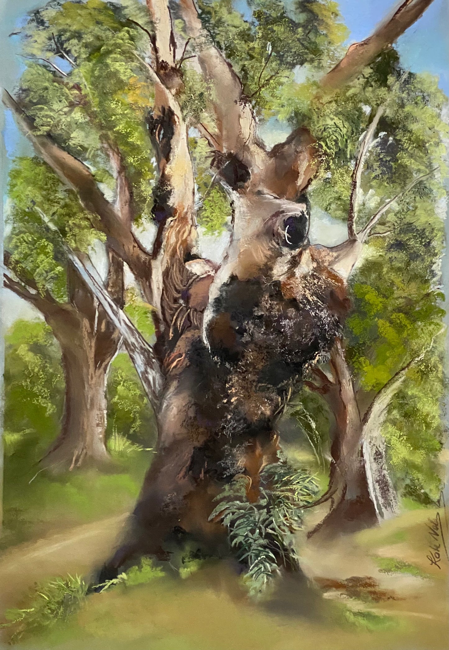 The Magnificent Burl 50 x 70